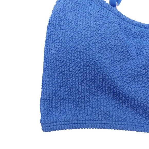 NWT Bar III Tank Bra Bikini Top Sz XS Cobalt Blue Push Up Scoop Neck Lined - Picture 3 of 10